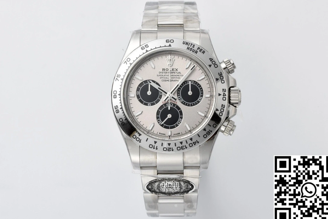 Daytona Cosmograph Bezel Clean Grey Factory Rolex M126509 0406